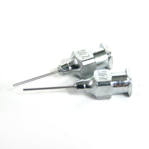 반석디스펜서 메탈니들 13mm BMN-24G stainless needles  내경 0.31mm 외경 0.55mm 12개 
