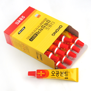 OKONG) 오공본드 601T 다용도 강력접착제 30ml 1Box 10개 고무 목재 신발 등 공업용 접착제